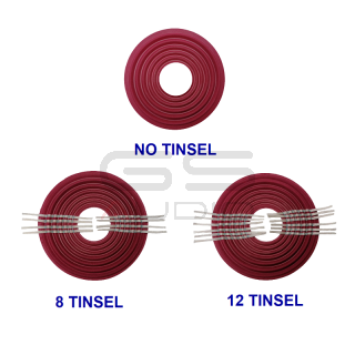 Spider RED 8.5"/212 - 2.5"/62mm nomex progressive dual layer - tinsel on choice