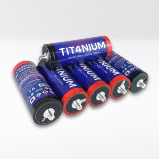 6 Single Cells LTO EXTREME TITANIUM 2.4V / 45Ah - 61x190mm