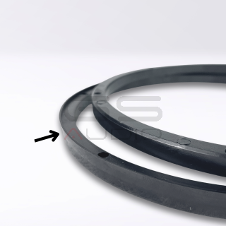 Spacer Ring for Spider 7.5"/190mm (below) - Inner/outer diameter 175/190mm