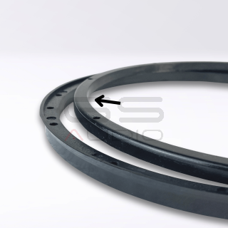 Spacer Ring for Spider 8"/205mm (above) - Inside/outside diameter 192/208mm
