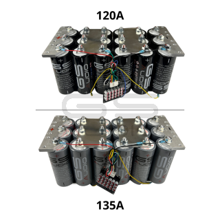 PACCO BATTERIA GS AUDIO 21X42cm - 18 CELLE LTO - 120A/135A 14V + BMS E BARRE