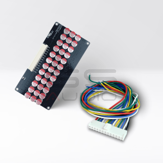 Active 12S 5.5A Balance for LTO, LiFePO4 and Li-ion Cell Batteries - Flying Capacitor 9-12 Cells