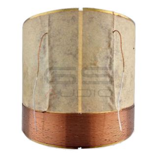 Voice coil 64.4 - 66 height 11 - single 3 ohm - round copper 2 layer