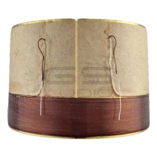 Voice coil 99.9 - 101.7 height 12.5 - single 3.5 ohm - round copper 2 layer