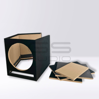Reflex Box to be assembled - BOX 45 Liters for Subwoofer 12"