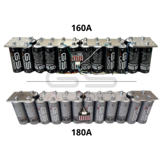 PACCO BATTERIA GS AUDIO 14X84cm - 24 CELLE LTO - 160A/180A 14V + BMS E BARRE