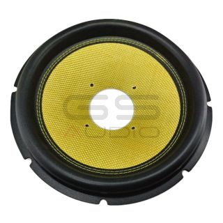 Cone 12"/ 30 cm- sandwich kevlar surround foam 26x23 - yellow stitch