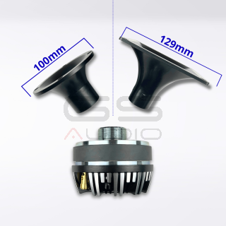 GS Audio DR35 - Driver 1.2-10kHz, 8 Ohm, 90 WRMS - 34mm Thread | Optional Horns 100/129mm