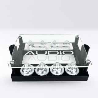 GS Audio | Car Audio 4 ANL Fuse Holder with Plexiglass Cover