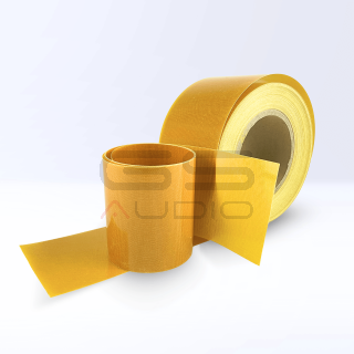 Yellow Glass Fiber Support for Coil Winding - Thickness 0.08 x Height 80mm