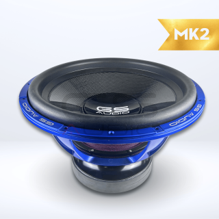 GS Audio Subwoofer GOLD 10000 MK2 - 18"/46cm - 5000WRMS - D1 or D2 Ohm