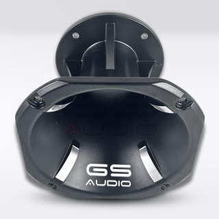 GS Audio Square Horn 155mm x H122mm | Matte Aluminum - For Compression Drivers