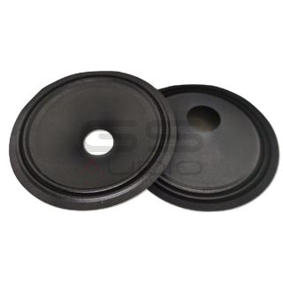 Coppia cono carta 158 mm - sospensione tela doppia onda - bobina 40 mm