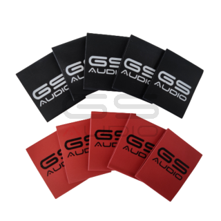 KIT 10 pcs Heat shrink sleeve GS audio logo for 10/25/50/95mmq cables