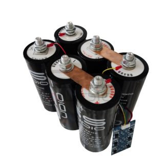 PACCO BATTERIA GS AUDIO 14X21 o 7x42cm - 6 CELLE LTO - 40A/45A 14V + BMS E BARRE