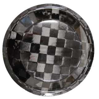 DUSTCUP CHESS 5,5"/140mm - lucido - liscio - con bordo -piatto