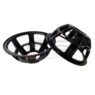 CESTELLO NERO TC 15"/ 380mm - spider 10"/ 250mm per alta escursione