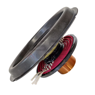 kit riconatura compatibile Ground Zero GZRW 12XSPL con cono in carbonio+ kit collante