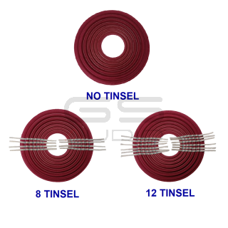 Spider RED 8.5" / 212 - 2" / 51 mm nomex progressive - tinsel on choice