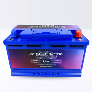 TIT4NIUM 70Ah ISO Battery - CCA:2500A LifePo4 13.2V (31.5*17.6*18.7cm)