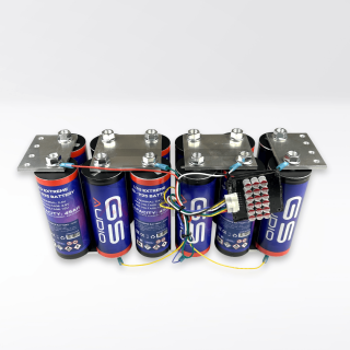 Batteria Extreme 90Ah TITANIUM 14.4V - 12 Celle LTO con BMS e Barre - 42x14x19cm