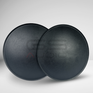 Pair of Dust Caps Ø200mm Extra Strength Pressed Paper for Subwoofer