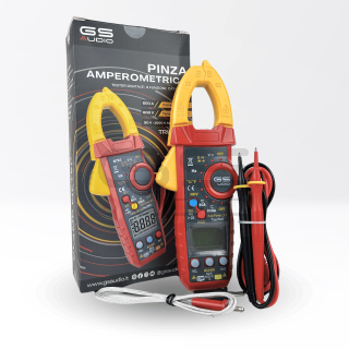 Clamp Meter | GS Audio Digital Tester - 9 Functions Cat. III 600V