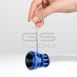 Keychain Mini Subwoofer Neodymium GS Audio | 3D Printing PLA - 1 Piece