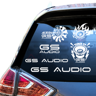 GS Audio Pre-spaced Stickers