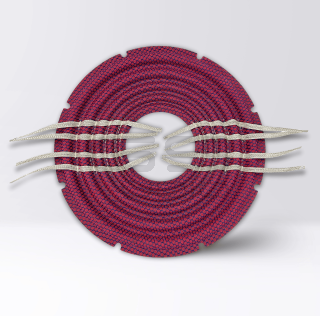 Spider 9.25" / 235 mm - Red/Blue - 2 Layers Strong with Kevlar and Tinsel - Holes 76 / 90 / 100 mm