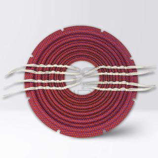 Spider 10" / 253 mm - Red/Blue - 2 Layers STRONG + Kevlar and Tinsel - Holes 76 / 90 / 100 mm