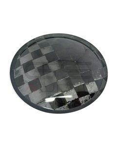 DUSTCUP CHESS 7"/180mm - Carbonio ultrastrong - lucido - liscio - con bordo