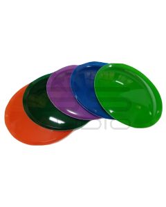 Parapolvere Fibra monocolore 6,5"/ 160mm - lucido - liscio - vari colori
