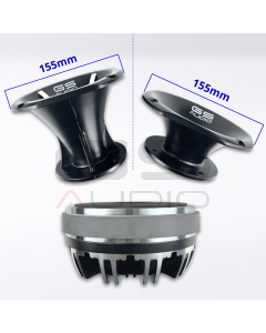 Gs Audio TW75 - Driver 0.6-14kHz, 8 Ohm, 200 WRMS - Viti 4x102mm | Trombe Opzionali