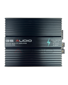 Gs Audio Amplificatore Full-Range GS-800.2 SQ - 2*800Wrms @2ohm
