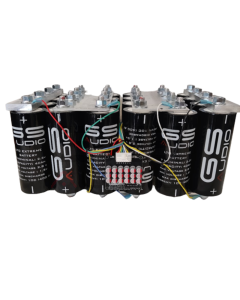 PACCO BATTERIA GS AUDIO 28X42cm - 24 CELLE LTO - 160A/180A 14V + BMS E BARRE