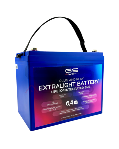 Batteria 70Ah-M8 LifePo4 13.2V Extraleggera 7.3kg - Gs Audio - CCA:2500A
