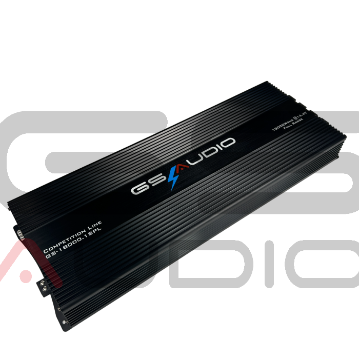Gs Audio Full Range Amplifier GS 18000.1 Competition Series 18000 Wrms 1ohm